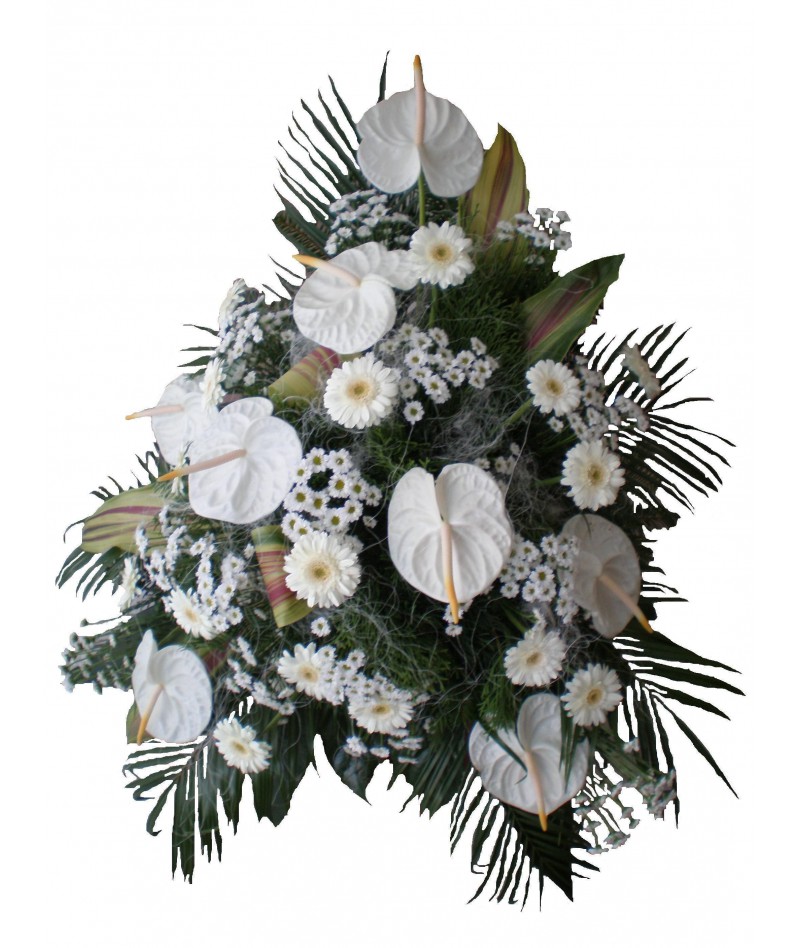 funeral-bouquet-white