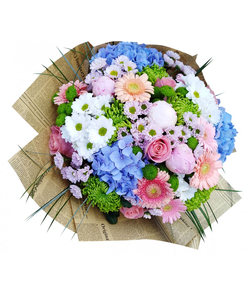 bouquet-hortensia-peonies-brno