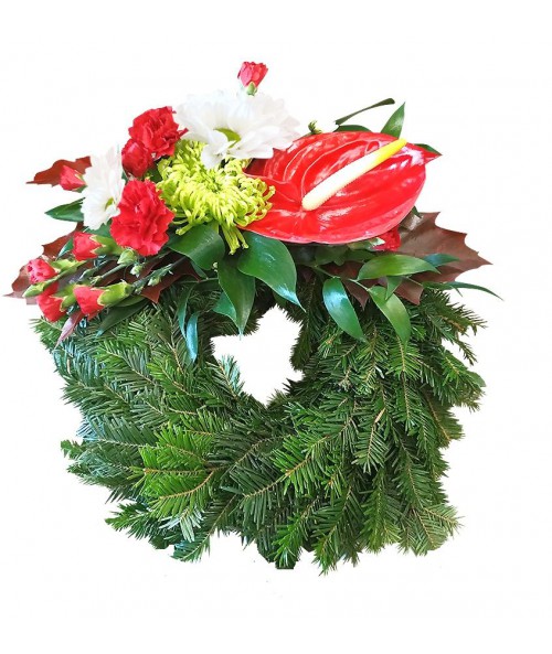 small-cheap-wreath-funeral-brno